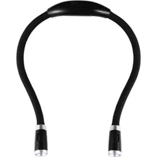 LED Neck Hung Light Hands-Free Rechargeable Night Reading Lamp USB Hanging Neck Book Light USB Charging for Learning