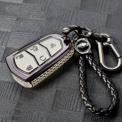 TPU Rubber Car Remote Key Case Fob Cover Protect For Cadillac CTS ATS 28T CTS-V Coupe SRX Escalade SRX ATSL XTS 2015 Smart Key