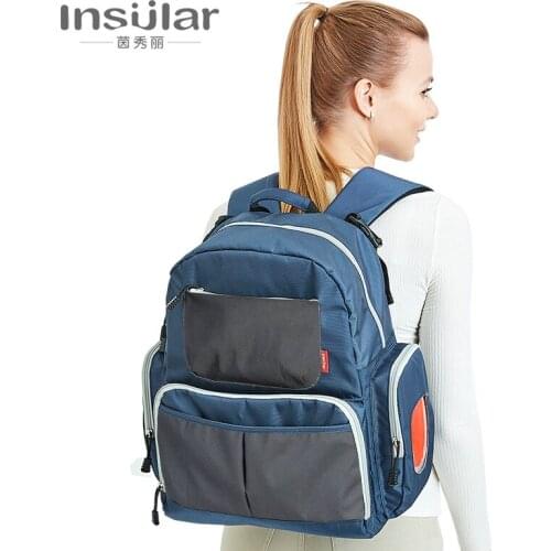 Large Nursing Bag Travel Backpack Fashion Mummy Maternity Diaper Bag Designer Stroller Baby Bag Baby Care Nappy Backpack