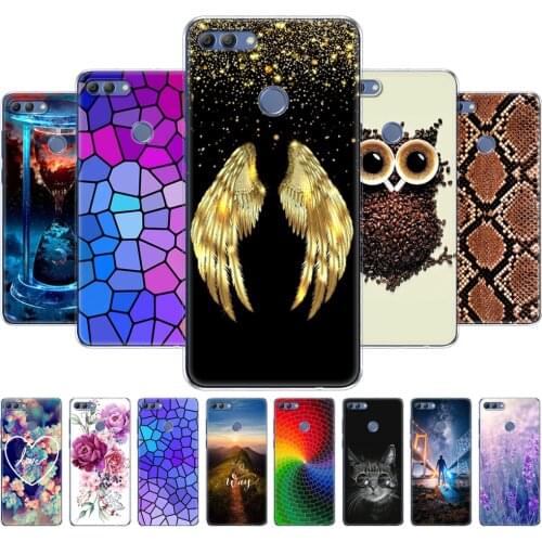 For Huawei P Smart 2018 Case Back Phone Cover For Huawei P Smart Case FIG-LX1 Enjoy 7S Silicon Soft TPU Bag Bumper Dropshipping