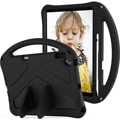 EVA Shockproof Case for iPad 10.2 2019 A2197 A2198 A2200 2020 A2428/A2429 Pro 10.5 Air 3 A2153/A2154 Kids Handle Stand Cover