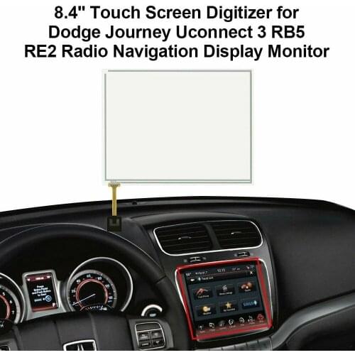 8.4" Touch Screen Digitizer for Dodge Journey Uconnect 3 RB5 RE2 Radio Navi Unit