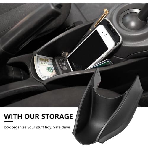 Car Storage Box For Smart 453 fortwo forfour 2015-2018 Armrest Center Container Glove Organizer For Mercedes Accessories