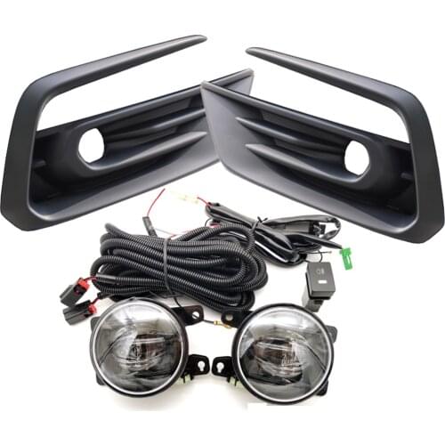 JanDeNing Car Front Fog Light Bumper Lamp assembly kit For Honda Fit 2021