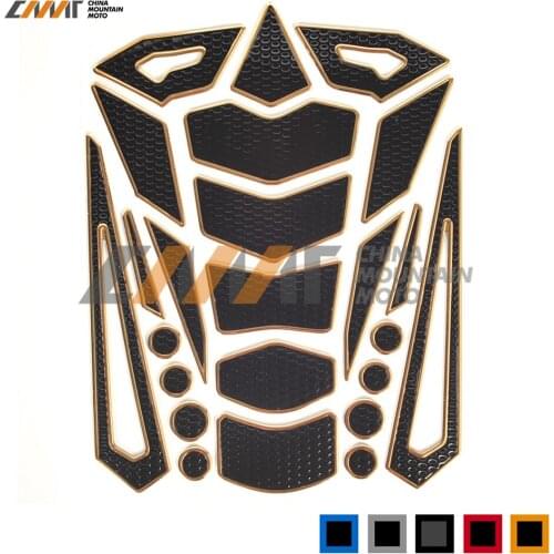 Motorcycle Fuel Oil Tank Pad Decal Protector Cover Sticker Case for Honda Yamaha Kawasaki Suzuki Harley MT-09 MT-01 YBR250