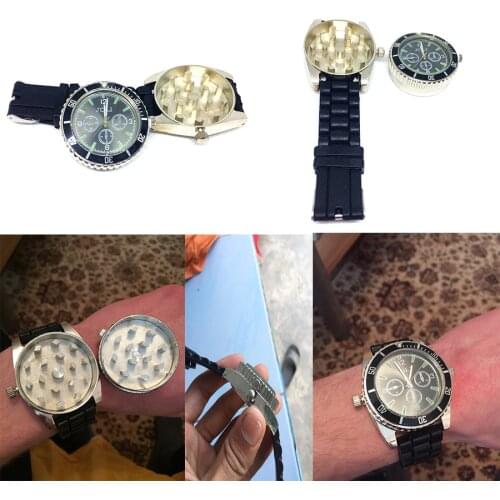 Wristwatch Grinder (watch Can Work) Herb Grinder Tobacco Smoke Crusher Smoking Accessories Hot Sale