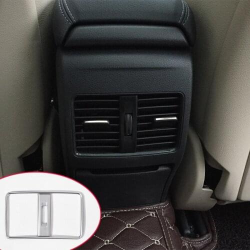 ABS Car styling Rear Air Conditioning Vent Outlet Frame for Mercedes Benz A B Class GLA CLA 200 220 260 Car Interior Accessories