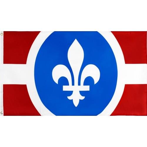 Yehoy hanging 70*150cm quebec Flag For Decoration