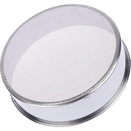 Kitchen Fine Mesh Flour Sifter Professional Round Stainless Steel Flour Sieve Strainer Sifters Best For Kitchen Baking Tea