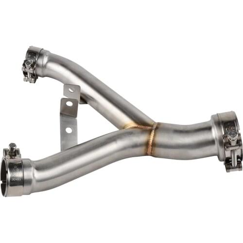 Motorcycle Stainless Steel Mid Pipe Decat Eliminator Race Exhaust For Kawasaki Z1000 2011 2012 2013 2014 2015 2016 2017 2018