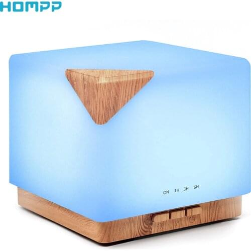 Essential Oil Aroma Diffuser,Premium 5In1 Ultrasonic Aromatherapy Fragrant Oil Vaporizer Humidifier Auto Off Safety Switch 600ml