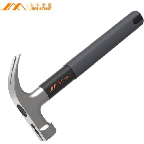 High carbon steel household claw hammer small hammer tool hammer head multi-function hammer safety hammer pull nail