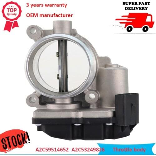 A2C59514652 A2C53249826 New Diesel Electronic Throttle Body Assembly For VW Transporter T5 Crafter Multivan Touareg 076128063A