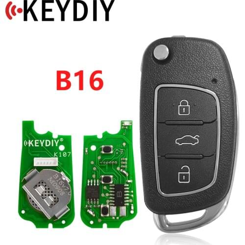 1PCS/LOT) B16 KEYDIY Remote Control 3 Button B Series Remote Control For KD900 URG200 KD200 Make New Remote Key