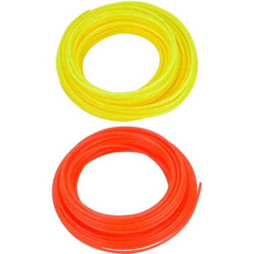Round Trimmer Cord Line for Lawn Mower Brush Cutter Nylon Professional Grass Trimmer Strimmer Rope Garden Tools Accessories