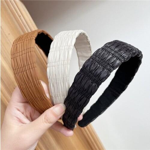 Baroque High grade colorful pearls Hair Hoop Headband Hairband for Women Girls elegant sweet Hair Band Hair Accessories