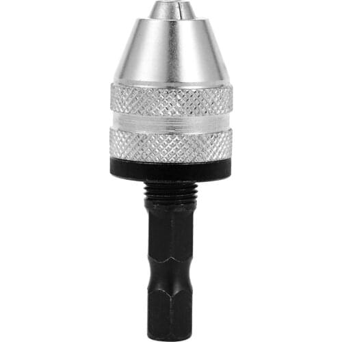 THGS Keyless 0.5-3mm jaw Bit drill holder Drill 1/4 inch Hex Shank Screwdriver Adapter Kit controller electric tools