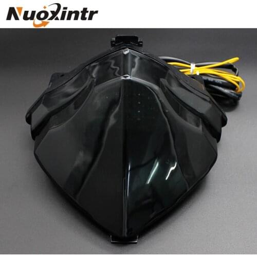 Nuoxintr Rear Tail Light Brake Turn Signals LED Light For Yamaha YZF R1 2004 2005 2006 Tail Light Brake Flasher Lamp