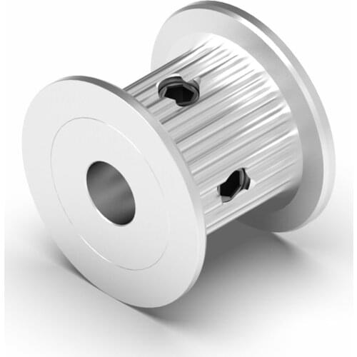 GT2 2GT 20 Teeth Tooth Idler Timing Pulley, Bore 4/5/6mm, For 6mm/10mm Timing Belt, Used In Linear 3D Printer Parts