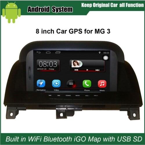 Upgraded Original Car Radio Player Suit to Morris Garages MG3 MG 3 Car Video Player Built in WiFi GPS Navigation Bluetooth