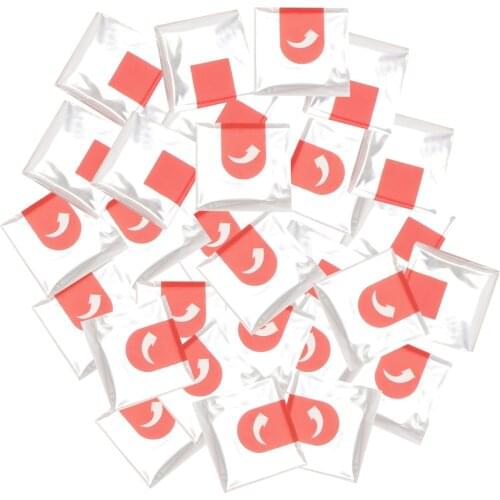 50Pcs Toaster Bags 220℃ Heat Resistant Bag Baking Tool Grilling Bag (White)