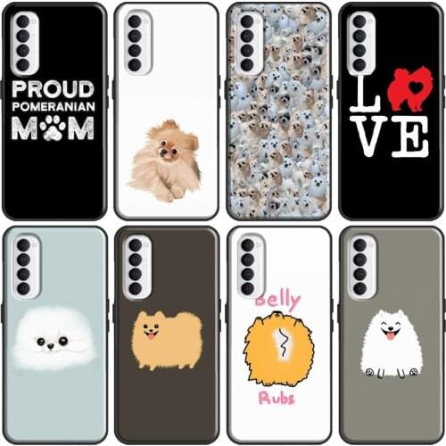 Pomeranian Dog Yoga Case For Realme C3 XT 6 7 X2 X50 X7 Pro OnePlus 8 7 Pro 7T Nord For OPPO A9 Reno 4 Pro