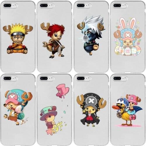 Cover Case for Xiaomi A3 A2 A1 Note Max Mix 2S 3 5C 5S 6 LiteOne Piece Japan Anime Luffy Tony Chopper