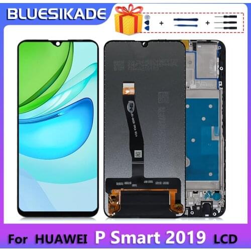 6.21" For Huawei P Smart 2019 LCD Display Touch Screen For Huawei P Smart 2019 Display POT-LX1 LX1AF Digitizer Replacement Parts