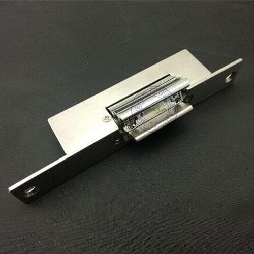 FCL-935 Electric strikes Lock holding force 1800Kg wide designed only for frameless glass doors power on to lock