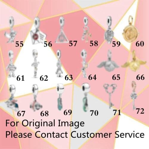 Kakany 2021 New Exquisite 100% S925 High Quality Key, Envelope, Shoe Pendant Series, Womens Fashion Diy Commemorative Gift