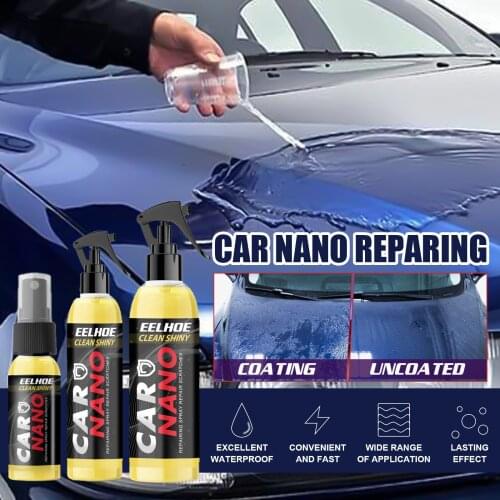 30/100ml Waterless Wash Liquid Glass Ceramic Car Coating Waterproof Nano Ceramics protect shine Auto Paint Care Anti-scratch