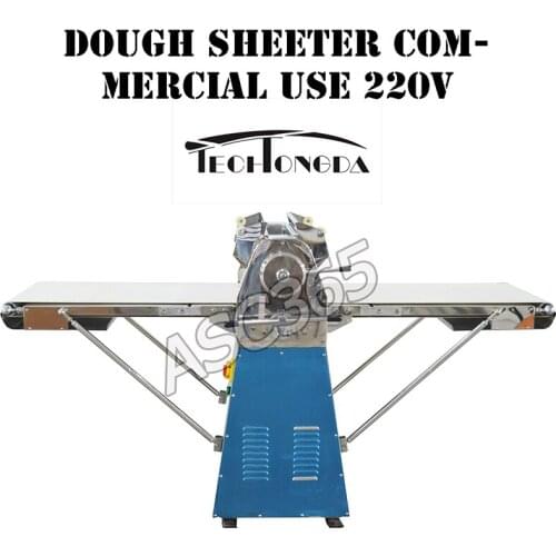 220V Commercial Vertical Dough Sheeter Roller Bread Bake Equipment