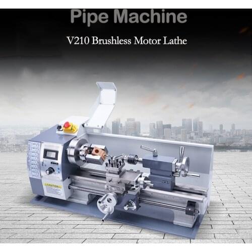 Brushless Pipe Machine Punching Small Lathe Custom Billiard Rod Repair Machine Billiard Rod Repair Machine Processing Pipe Lathe