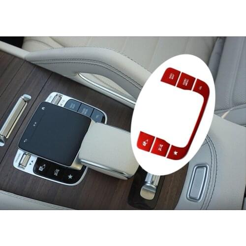 Car Button Sticker for Mercedes-Benz A-Class B-Class GLB/ AMG/ G-Class /GLE /GLS /AMG One-key Start Button Decoration Sticker