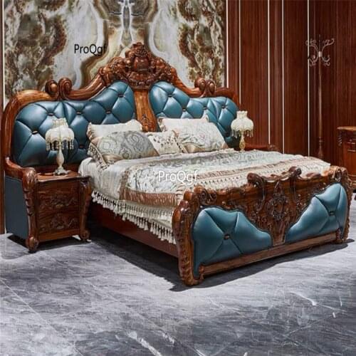 Prodgf 1Pcs A Set ins European Castle hot Bedroom Bed