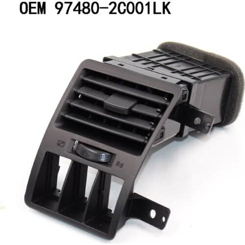 Cold and warm air nozzle Air conditioning outlet, cab side i For Hyundai Tiburon 2005-2006 OEM NEW 974802C001LK