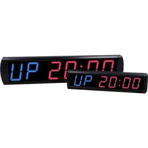 Gym training clock LED digital gym crossfit clock workout countdown timing clock big timer