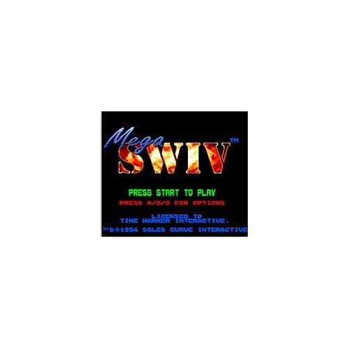 Swiv 16 bit MD Game Card For Sega Mega Drive For SEGA Genesis
