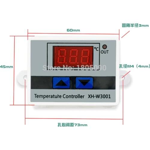 W3001 W3002 DC12V 24V AC110V-220V LED Digital Thermostat Temperature Controller Thermoregulator Heating Cooling Control