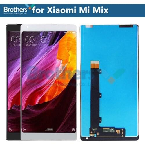 LCD Screen For Xiaomi Mi Mix LCD Display Touch Screen Digitizer for Xiaomi Mix LCD Assembly TFT Screen Phone Replacement 6.4
