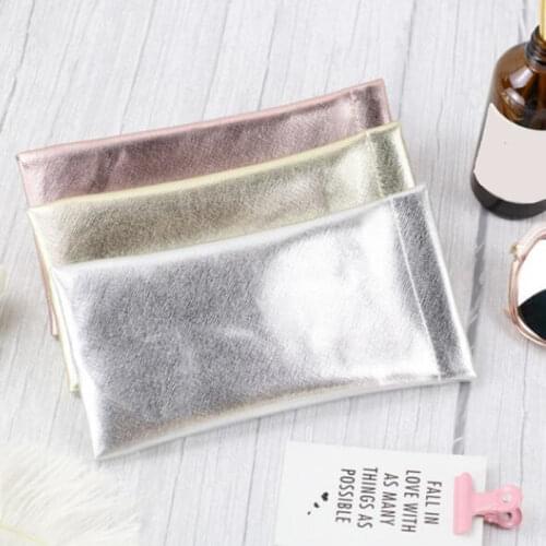 1 Pc Sunglasses Bag PU Leather Glasses Pouch Mobile Phone Sunglass Case Wallet Portable Storege Case Nearsighted Glasses