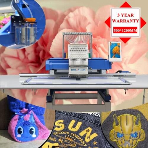 3 Years Quality Warranty!!!Similar Barudan T Ajima 1 Head High Effciency 15 Needles Embroidery Machine Computerized Big Area