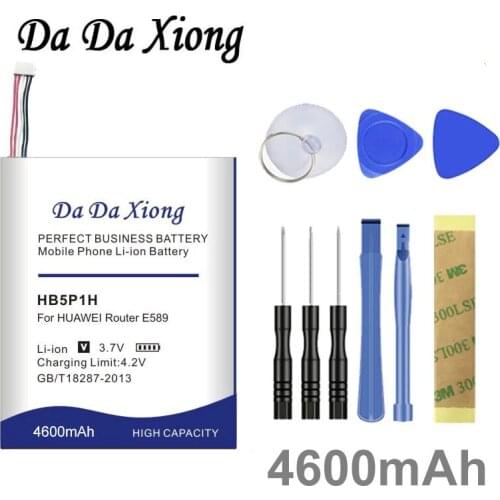 Da Da Xiong 4600mAh HB5P1H Battery for Huawei Router E589 R210 E5776s E5776S-22/32/501/601/860/922