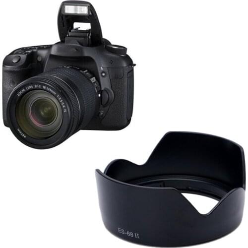 OOTDTY Camera Lens Hoods ES-68 II Bayonet Mount Lens Hood For Canon EF 50mm f/1.8 STM Lens Petal Dropshipping