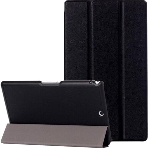 Case for Sony Xperia Z3 8.0 inch Tablet Funda Slim Folding Flip Stand Cover PU Leather Case