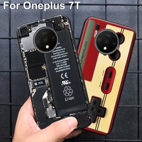 For Oneplus 7T case back cover Painted soft silicone TPU bumper phone cases For Oneplus 7 T 1+7T shell for one plus 7t 7 t 1+7 t