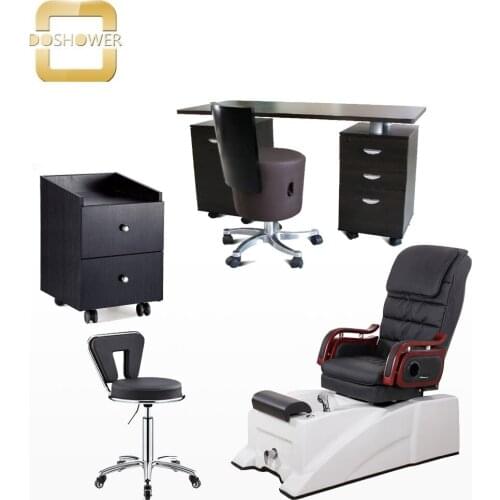 Doshower salon package with foot spa pedicure chair of salon chair