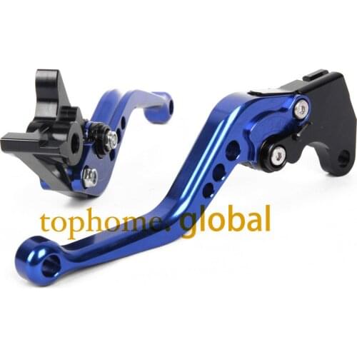 For Yamaha YZF R15 2008 - 2016 Short Clutch Brake Levers Blue CNC 2009 2010 2011 2012 2013 2014 2015