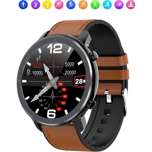 Bluetooth Smart Watch Men ECG PPG Heart Rate Monitoring IP67 Waterproof Call Message Reminder Digital Clock for IOS Android