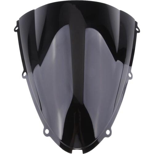 Double Bubble Windshield Windscreen for Kawasaki Ninja ZX6R 2005-2008 ZX10R 2006-2007 Motorcycle Windshield